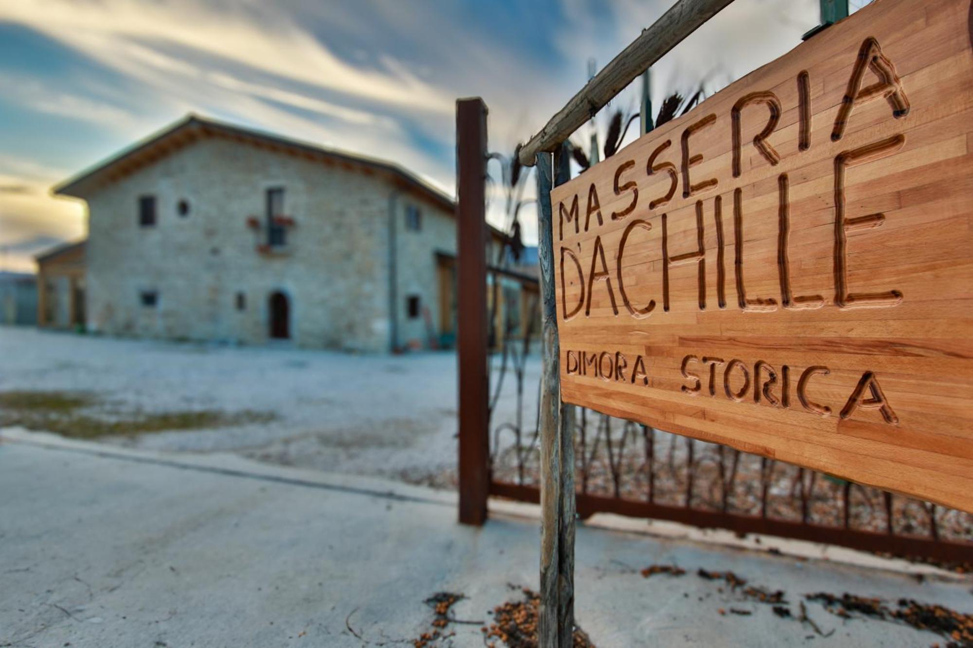 Masseria D'Achille Castel Di Sangro Eksteriør billede